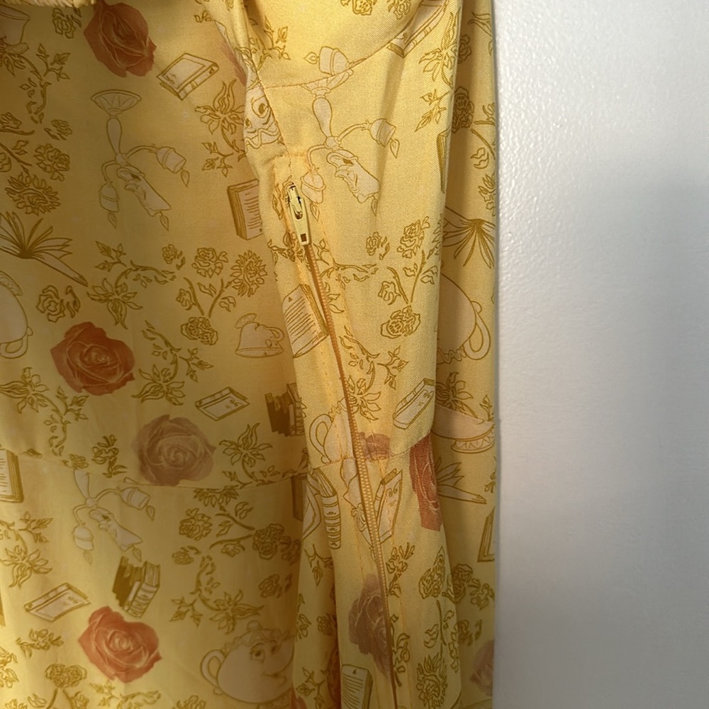 Disney Princess Beauty And The Beast Dress Xl - image 6